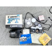 กล้องฟิล์ม canon ft พร้อมเลนส์ ยกชุด