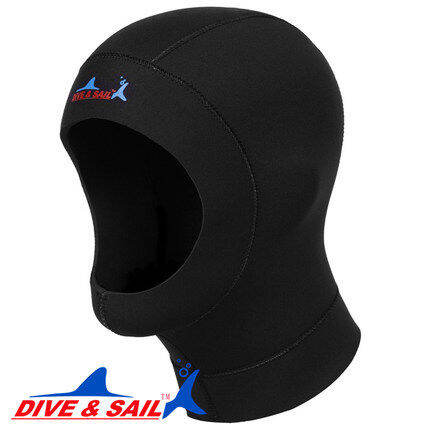 ultrathin-1mm-neoprene-scuba-dive-cap-hood-equipment-snorkeling-hat-underwater-deep-keeping-warm-tie-the-hair-heat-preservation