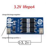 1S 3.2V Lifepo4แบตเตอรี่ลิเธียมเหล็กฟอสเฟต25A แผ่นป้องกัน1 Cell 3.6V ป้องกันการชาร์จเกินชิ้นส่วนสเกตบอร์ดโมดูลป้องกัน