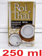 Hộp nhỏ 250ml NƯỚC CỐT DỪA Thailand ROI THAI Coconut Milk halal ttdt