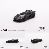 ชุดสะสมโมเดลรถยนต์ขนาดเล็ก GT 1:64 LBWK Aventador GT EVO สีดำด้าน Diorama ของเล่นขนาดจิ๋ว502มีสินค้าในสต็อก