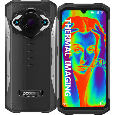 DOOGEE S98 Pro New Three-proof Mobile Phone Thermal Imaging Night Vision Camera 6.3 inch Big Screen 6000mAh  Android 12 8GB+256GB Waterproof Mobile Phone 2022