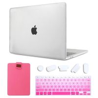 【☑Fast Delivery☑】 yqrg3yz เคสสำหรับ Macbook คริสตัล Mtt Flower Air Pro 11 12 13 15 16นิ้วทัชบาร์ A2159 A2289 A2251สีชมพูกระเป๋าตักแผ่นครอบแป้นพิมพ์เรา