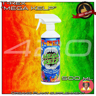 ส่งไว! T-REX Mega Kelp น้ำหมักพ่นใบ จากสาหร่ายสกัด ขนาด 500 ml. หัวสเปรย์ Fermented Nutrient Spray for vegetative stage