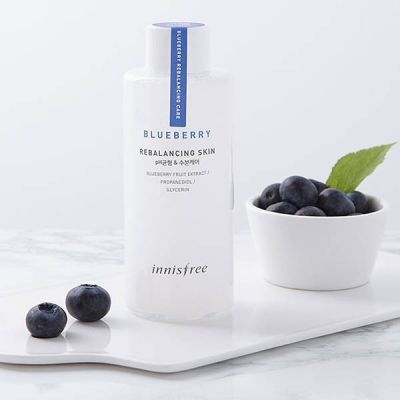 [พร้อมส่ง/ของแท้] Innisfree Blueberry Rebalancing Skin 150mL อินนิสฟรี โทนเนอร์ น้ำตบ