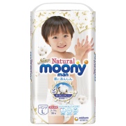 Moony Natural Bỉm tã quần size L 36 9-14kg HÀNG MOONY CHÍNH HÃNG GIAO HOẢ