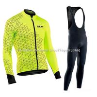 ◘ Cycling Jersey 2020 Mens Long Sleeve Bike Shirts Breathable Cycling Jerseys Bicycle Gel Padded Bike Pants