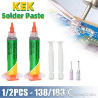 hot【DT】☒☏  Low Temperature Lead-free Syringe Smd Solder Paste Flux for Soldering  SMD Repair Welding PCB