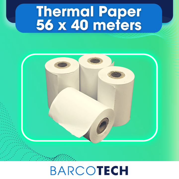 Thermal Paper Roll 56mm X 40meters 