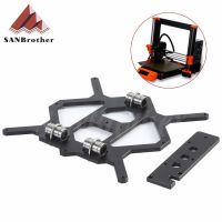 Mk3 I3 Prusa โคลนนิ่ง3d เครื่องพิมพ์อลูมิเนียม Y Carriage พร้อมสลักเกลียวรูปตัวยู3ชิ้น Lm8uu ยึดสำหรับ Prusa I3 3d ชิ้นส่วนเครื่องพิมพ์