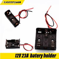 5PCS 12V 23A Battery Holder with WireLead Rechargeable Battery Case Storage Box Diy 1/ 2/3slotx12V23A Shell Housing