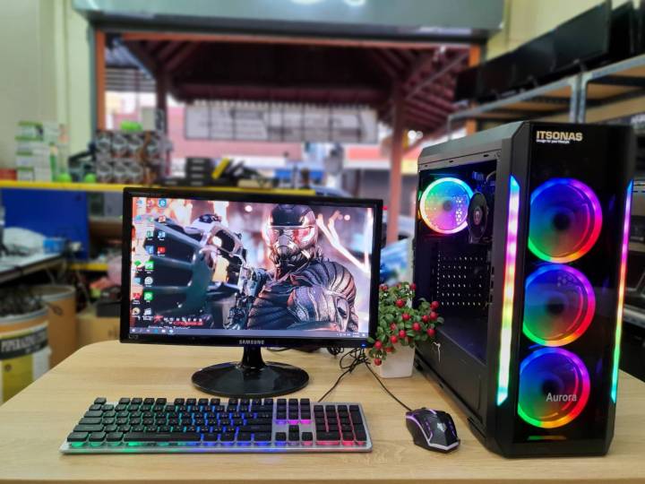 core-i7-ram8-การ์ดจอแยก-พร้อมใช้งาน-เล่นเกม-gta-v-pubg-freefrie-fifa-pes