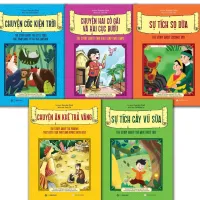 Sách - Bộ Truyện Cổ Tích Việt Nam Song Ngữ Anh - Việt - 5 Cuốn