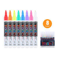 812 PCS Set Liquid Chalk Marker Pens Erasable Multi-Colored Highlighters LED Writing Board Glass Window Art Pens