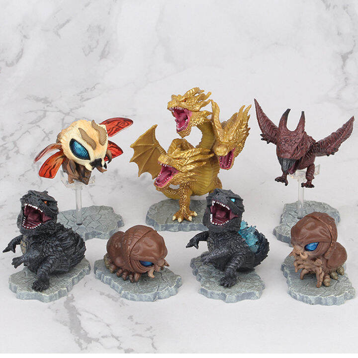 7pcs-king-of-the-rodan-mothra-action-figure-doll-anime-movie-dinosaur-monster-animal-figurine-toy-collectible-kids-gift-model