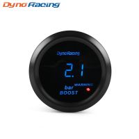 Dynoracing 2inch 52MM Digital Turbo Boost gauge BAR Type Blue Led Turbo Boost Meter With Sensor BX101460