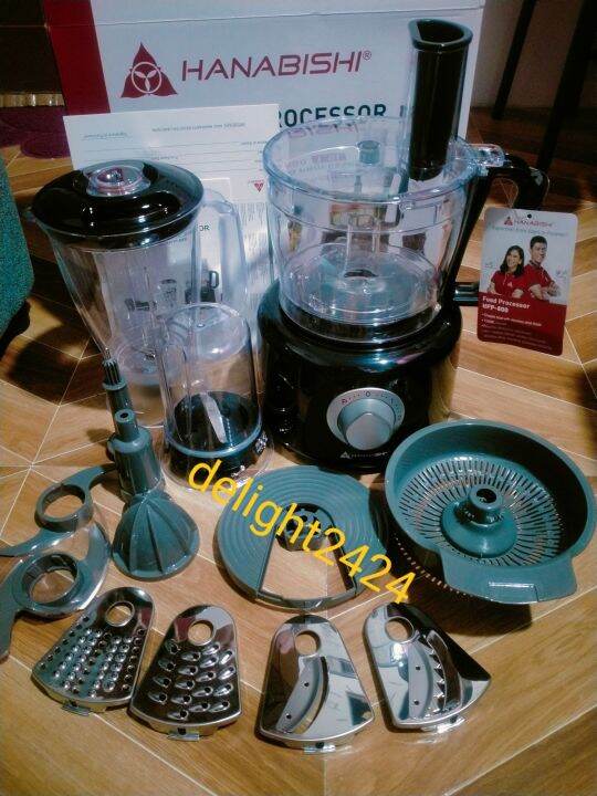 9in1 Food Processor HFP800 Hanabishi Lazada PH