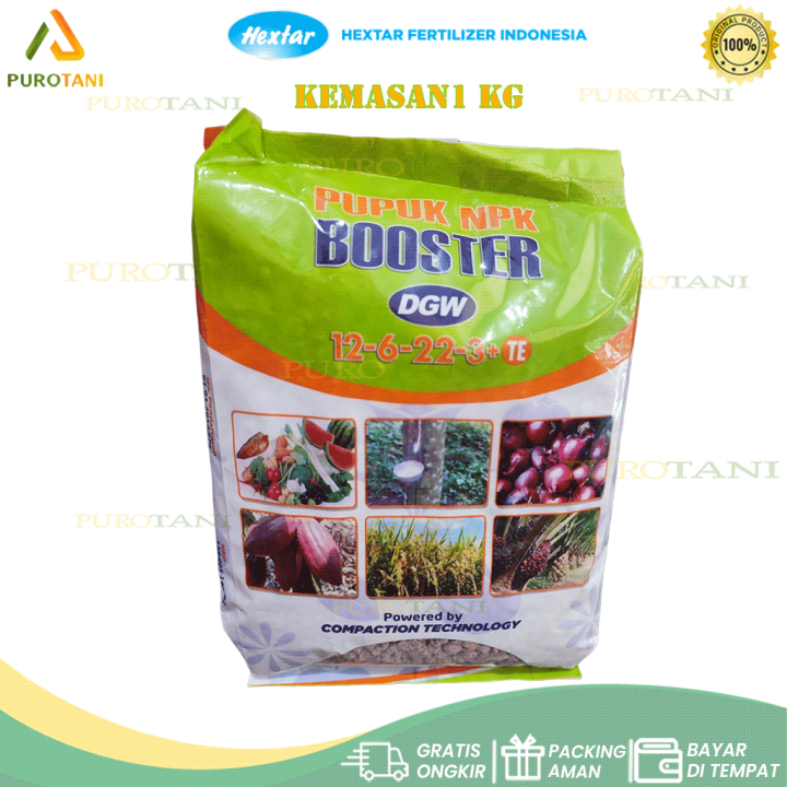 Pupuk Npk Booster Dgw 12 6 22 3te 1kg Lazada Indonesia