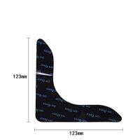 8ชิ้นแผ่นกันลื่นกันการดัดพรมแพทช์ใช้ซ้ำได้ซักได้พรมมุมแผ่นคงที่สติ๊กเกอร์พื้นบ้านเทปพรมเสื่อแผ่นกันลื่นในห้องน้ำ YSD3721
