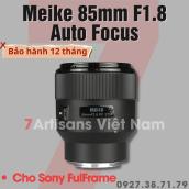 Ống kính Meike 85mm F1.8 Auto Focus Medium Telephoto STMcho Sony Full Frame
