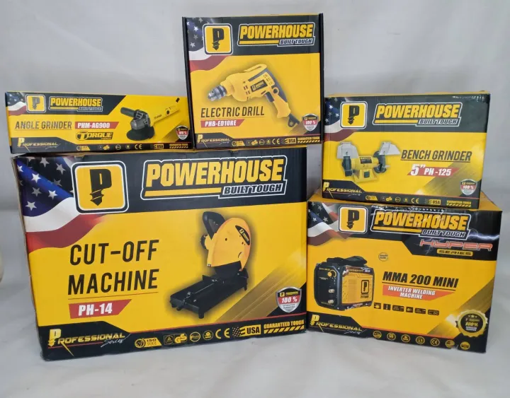 [BUNDLE] POWERHOUSE CutOff Machine 14 Inches + Inverter Welding