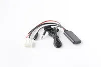 Bluetooth Audio AUX IN Microphone Phone Call Hands Free Mic Adapter For Mazda 2 3 5 6 8 Car CD RADIO