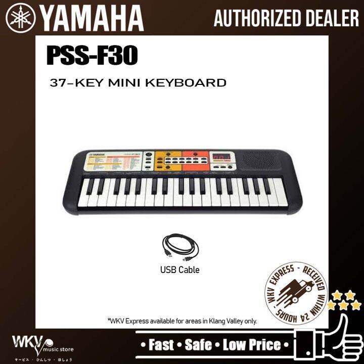 Yamaha PSSF30 37 Key Mini Keyboard Electronic Music Piano (PSSF30 PSS