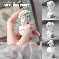 Nordic Art Greek Statues Mini Ornaments Photo Props Sketch Head Portrait Small Greek Statues Decoration David Apollo Ornaments