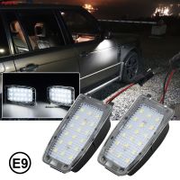 Apktnka คู่ Bright LED ด้านหลังภายใต้กระจก Puddle Light สำหรับ Land Rover Discovery Freelander LR2 LR3 Range Rover Sport L322