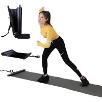 New Speed Skating Balance Sliding Yoga Mat Ice Hockey Roller-Slide Pad Running Hockey Leg Core Training Gym Home Fitness Board Training Equipment