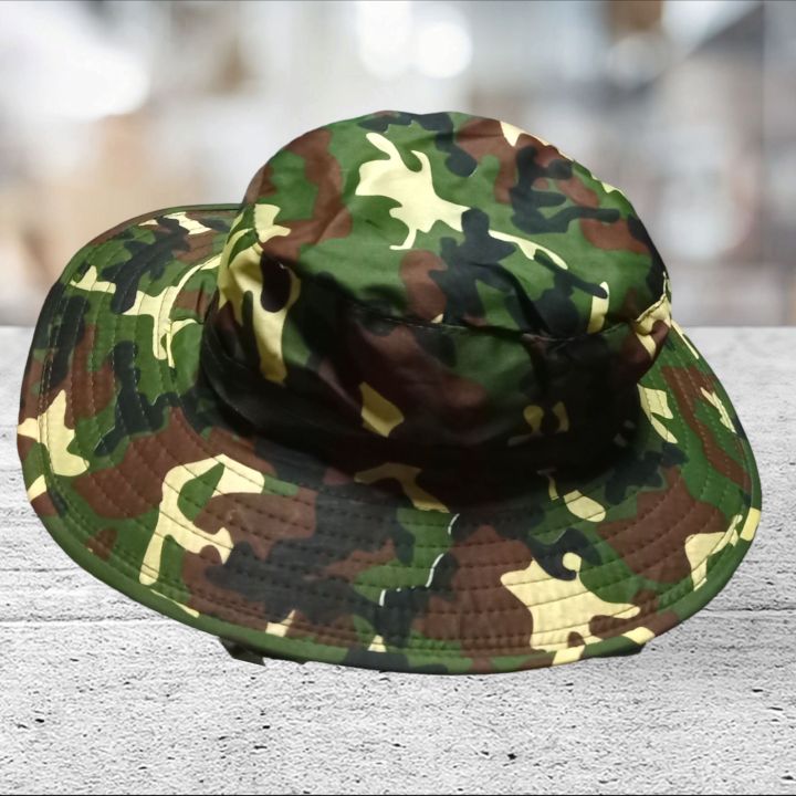 หมวกทหารปีกสั้น-หมวกปีก-หมวกทหาร-หมวกสนาม-หมวกผู้ชาย-เหมาะสำหรับกิจกรรมกลางแจ้ง-เดินป่า-ท่องเที่ยว