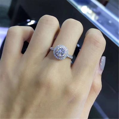 [COD] Round Womens and Noble Temperament Pink Generous Moissanite