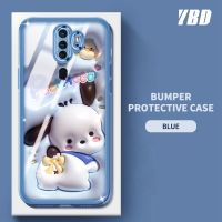 เคสโทรศัพท์ YBD สำหรับ OPPO A5 A9 2020 F11 Pro ฟิล์มเลนส์รถ TPU แบบนิ่มป้องกันด้วยลวดลายการ์ตูนน่ารัก