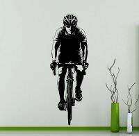 Road bike vinyl wall stickers competitive sports competition wall stickers bicycle athletes dormitory home art wall decal 2CE4