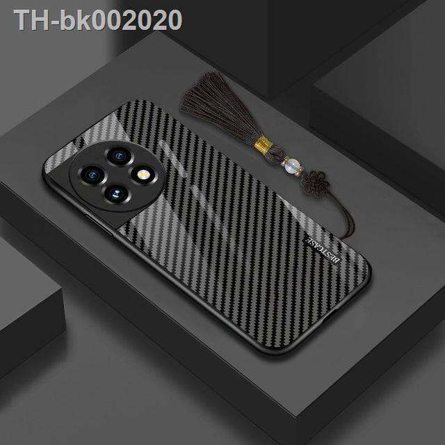 for-oneplus-11-case-luxury-hard-tempered-glass-carbon-fiber-protective-back-cover-case-for-one-plus-10-pro-10t-11-phone-shell