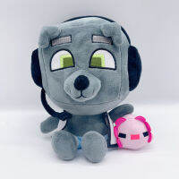 สินค้าใหม่ bobicraft gitd wolf plush หมาป่าสีเทาเรืองแสง ตุ๊กตายัดนุ่น ~