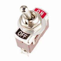 E-TEN123-1 2PINS SPDT 1P2T 250V 15A เปิด-ปิด Momentary Toggle Rocker Switch