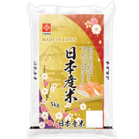 ข้าวญี่ปุ่นแท้นำเข้าคุ้มราคา 5 กก. (แบบไม่ต้องซาวน้ำ) / Imported Japanese Rice 5kg. / 日本米 5キロ