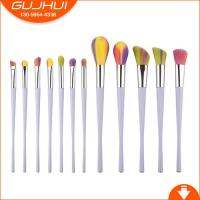 [COD] 12pcs makeup brush set tool waist loose powder rhyme