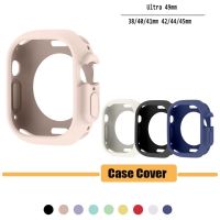 เคสซิลิโคนนิ่ม สําหรับ Apple Watch Ultra 49 มม. iWatch Series 38 มม. 40 42 44 มม. 41 45 มม. 【BYUE】