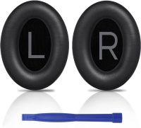 Professional Ear Pads Cushions Replacement For Bose Quietcomfort 45 (QC45) Over-Ear Headphones, Ear Pads With Softer Protein Lea