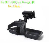 In-Dash Mobile Phone Holder cket Multi-Mount Replacement For 2011-2018 Jeep Wrangler JK Models