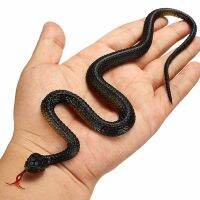 25Cm งูปลอมของเล่นพลาสติกมายากลที่สมจริงของเล่นสยองขวัญฮาโลวีนตลกพิเรนทร์เครื่องมือในสวนสำหรับผู้ใหญ่งูของเล่นพลาสติก PP