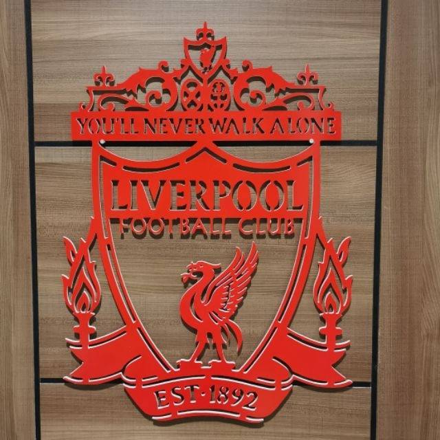 งาน DIY ป้าย โลโก้ ลิเวอร์พูล​ ป้ายลิเวอร์พูล​ logo Liverpool​