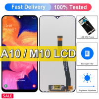 ต้นฉบับสำหรับ Samsung Galaxy A10จอแสดงผล LCD แบบสัมผัสหน้าจอสำหรับ SamsungA10 A105F A105G A105M A105FN อะไหล่ M10จอแสดงผล