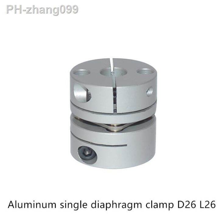 link-cnc-laser-engraving-machine-single-diaphragm-shaft-coupling-disc-electric-coupler-d26mm-l26mm-stepper-servo-motor-encoder