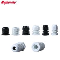 【cw】 10Pcs/lots Black/White Plastic Cable Glands Joints IP68 PG7 PG9 PG11 PG13.5 PG16 !