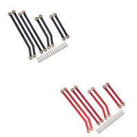 8PCS CNC High Clearance Links 4 Link Set for Axial SCX24 Gladiator AXI00005 1/24 RC Crawler