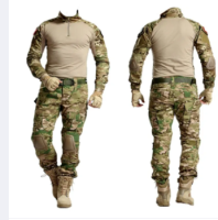 ﹊✇❃ xing lu nan Multicam Camouflage Tactical BDU Uniform Camo Men Sniper Military Suit Shirt Pants Clothes