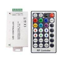 ไฟแถบไฟ Led Dc 12V 24V 12a 3ch 4a 28key Rf อะลูมิเนียมรีโมทควบคุม Led Rgb